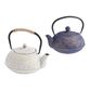Cast Iron Embossed Geo Infuser Teapot image number 0