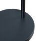 Tom Matte Black Metal and Frosted Glass Arc Floor Lamp image number 3