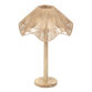 Irina Natural Wood And Jute Wavy Shade Table Lamp image number 1