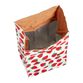 Red Strawberry Washable Paper Insulated Lunch Tote image number 1