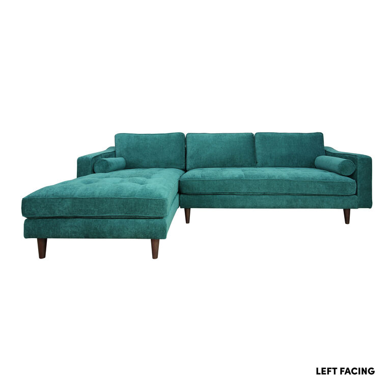 Rawson Tufted Track Arm Sectional Sofa image number 3