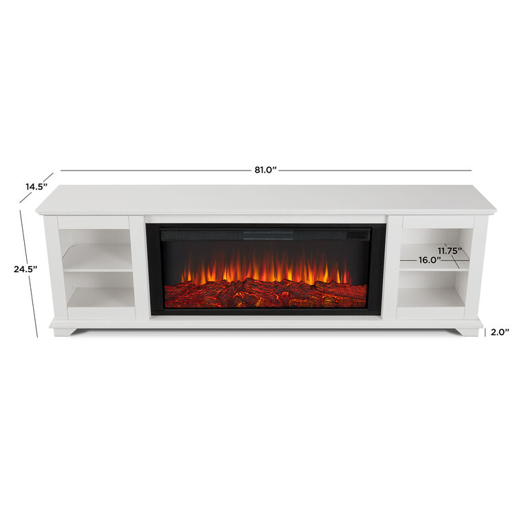 Winde Wood Electric Fireplace Media Stand image number 6