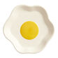 Hand Painted Ceramic Fried Egg Figural Spoon Rest image number 2