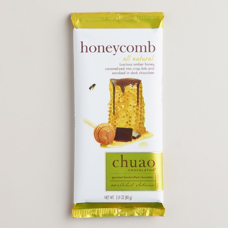 Chuao Honeycomb Dark Chocolate Bar Set Of 2 image number 1