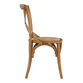 Syena Gray Wood and Rattan Side Chair Set of 2 image number 3