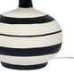 Arcade Black and White Horizontal Stripe Table Lamp image number 4