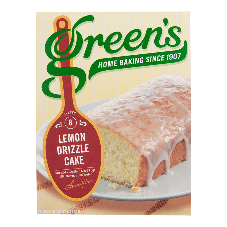 Green's Lemon Drizzle Cake Mix With Icing image number 1