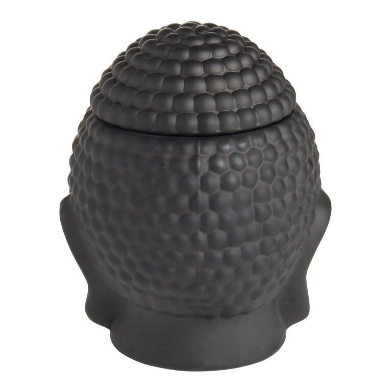 Buddha Head Lavender Cade Scented Candle image number 2