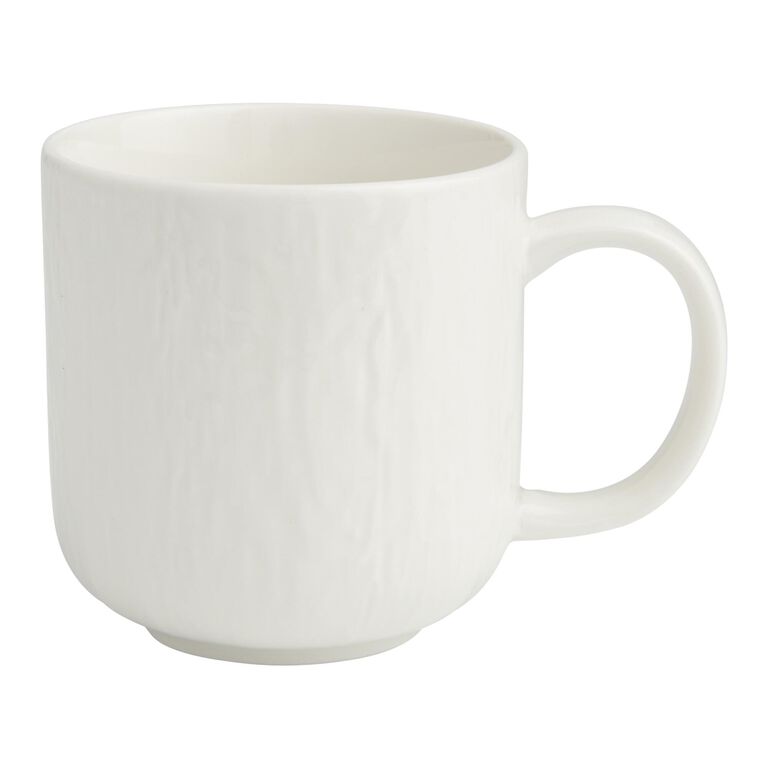 Stella White Textured Dinnerware Collection image number 2