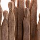 Carved Mango Wood Group of Figures Decor image number 2