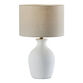 Bazely Textured Ceramic Jug Table Lamp image number 0