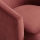Abbey Velvet Upholstered Swivel Chair image number 4