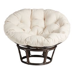 Elora Ivory Papasan Chair Cushion