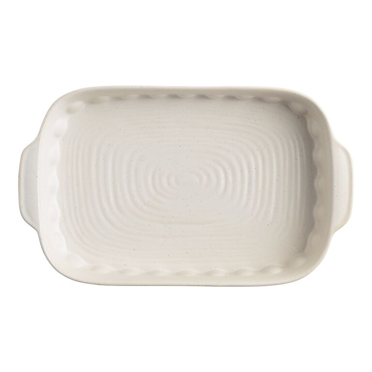 Tipton Ivory Speckled Ceramic Baking Dish image number 2