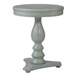 Belgravia Wood Pedestal Side Table