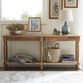 Everett Long Weathered Natural Wood Foyer Table image number 1