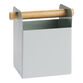 Clyde Pastel Metal and Wood Pencil Holder image number 0