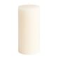 Ivory Unscented Fashion Pillar Candle Collection image number 1