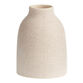 Sand Ceramic Textured Bud Vase image number 0