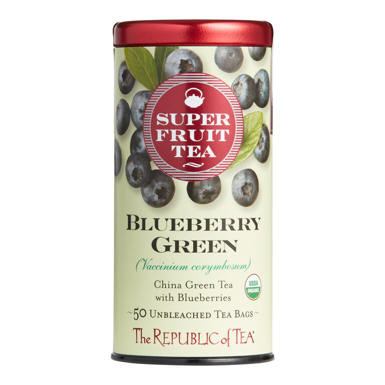 The Republic Of Tea Superfruit Blueberry Green Tea 50 Count image number 1