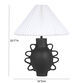 Portia Faux Stone Looped Pleated Shade Table Lamp image number 5