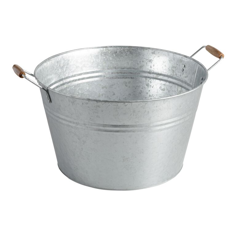 Galvanized Metal Party Tub image number 2