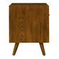 Fairbanks Pecan Brown Ash Wood Nightstand with Drawer image number 5
