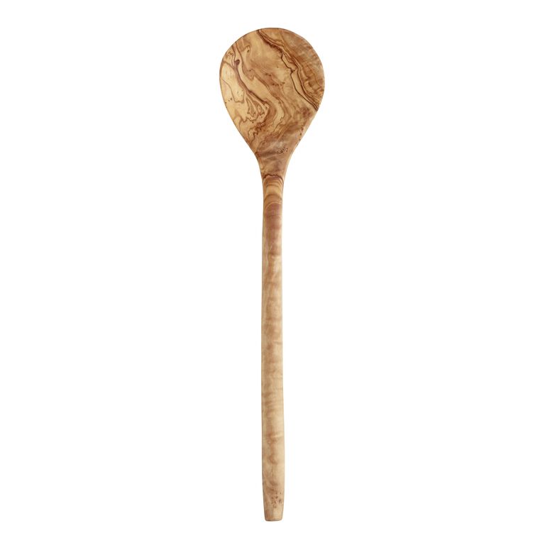 Olive Wood Cooking Spoon image number 1