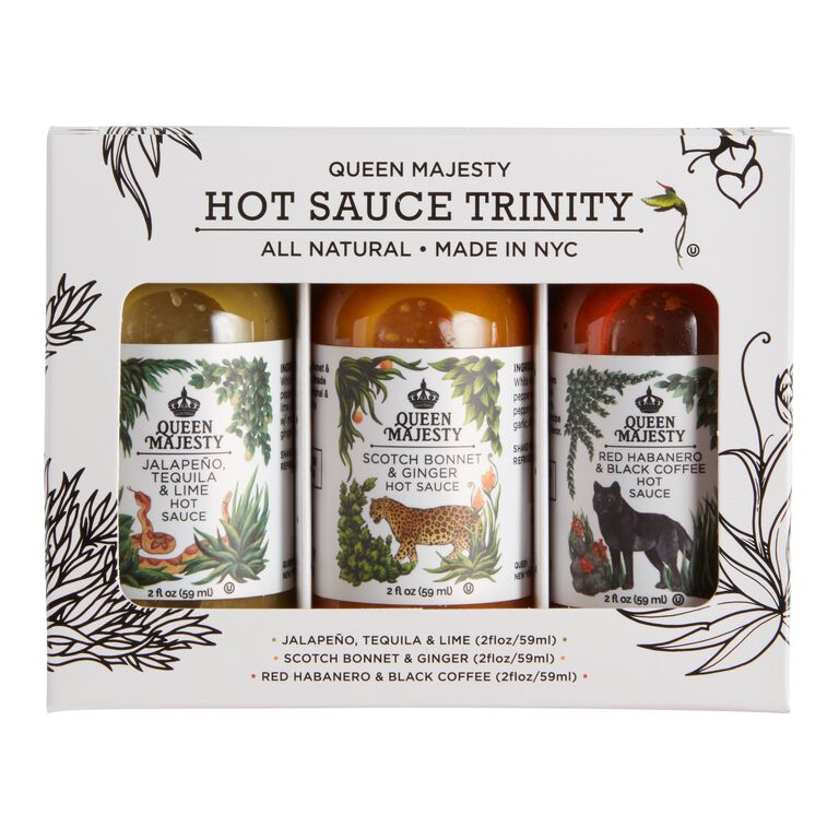 Queen Majesty Hot Sauce Trinity 3 Pack image number 1