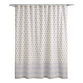Chateau Blue And White Bhuti Block Print Shower Curtain image number 0
