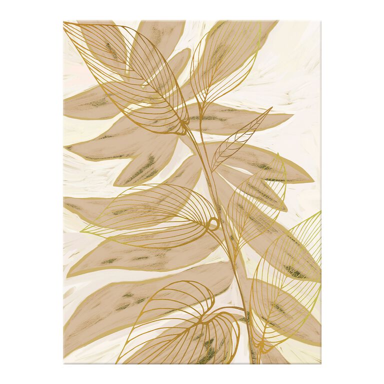 Max & E Abstract Flora X Canvas Wall Art image number 1