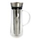 Glass and Stainless Steel Cold Brew Coffee Infuser Carafe image number 0