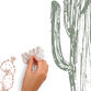 Mr. Kate Drawn Cactus Peel and Stick Wall Decals 6 Piece image number 2