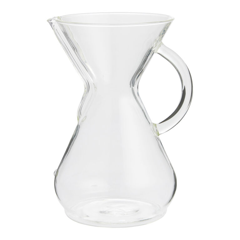 Chemex 8 Cup Glass Handle Pour Over Coffee Maker image number 1