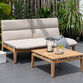 Beau Teak Wood 3 Piece Modular Outdoor Furniture Set image number 4