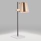 Brass and White Marble Adjustable Dominic Table Lamp image number 0