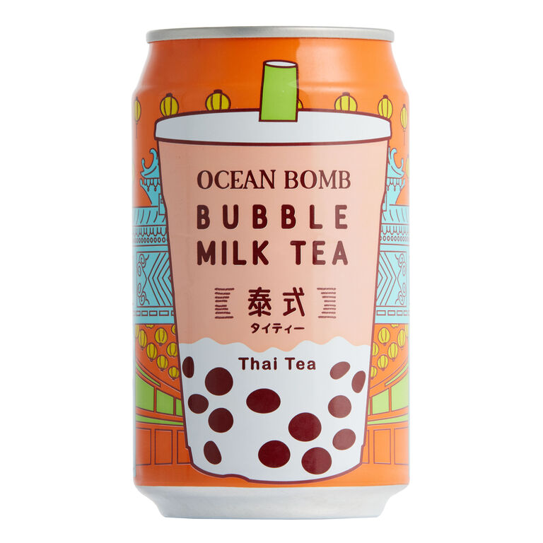 Ocean Bomb Thai Bubble Milk Tea image number 1