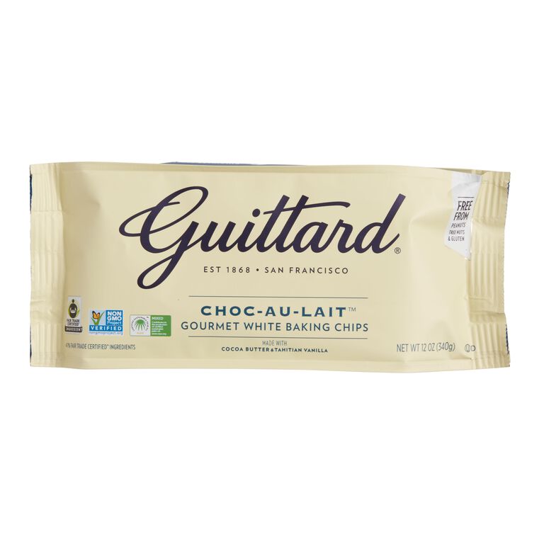 Guittard Choc-Au-Lait White Baking Chips image number 1