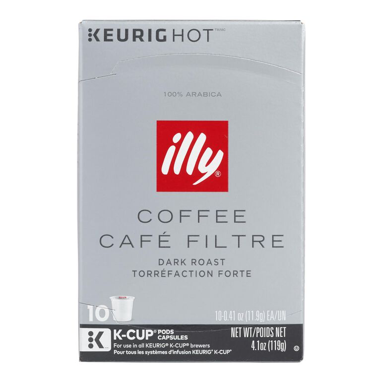 Illy Dark Roast K-Cup Coffee Pods 10 Count image number 1