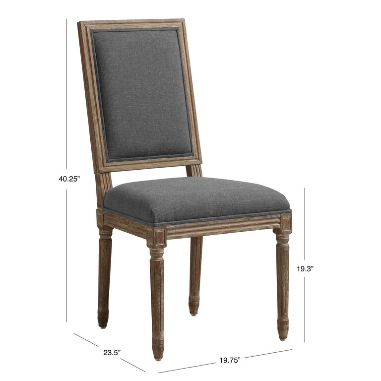 Paige Square Back Upholstered Dining Chair Set Of 2 image number 4