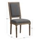 Paige Square Back Upholstered Dining Chair Set Of 2 image number 3