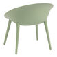 Mactan Green Molded Plastic 3 Piece Outdoor Furniture Set image number 2