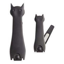 Kikkerland Purrfect Pair Cat Nail Clippers 2 Pack