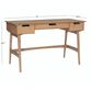 Malay Natural Rattan Cane and Wood Desk with Drawers image number 3