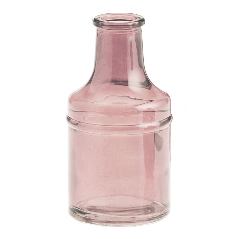 Glass Bottle Bud Vase Set of 3 image number 1