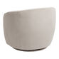 Royce Taupe Corduroy Upholstered Swivel Chair image number 3