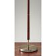 Hamilton Wood And Antique Brass Floor Lamp image number 3