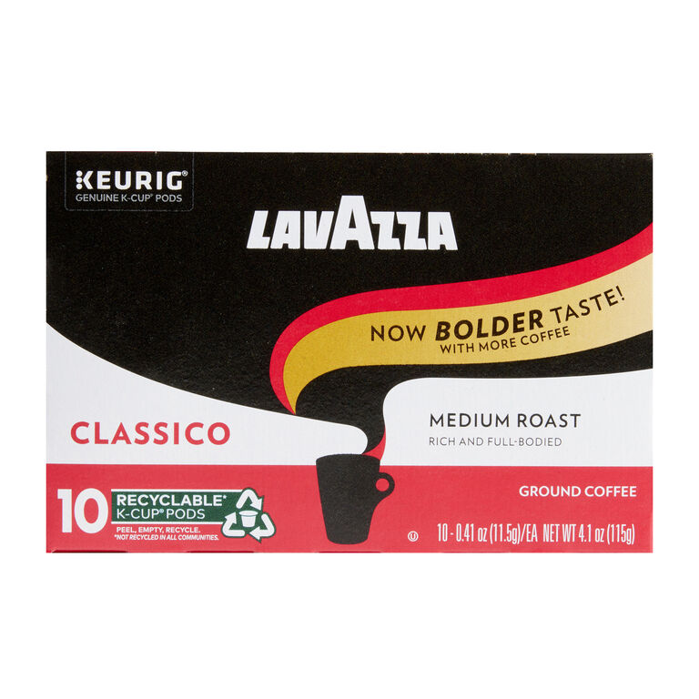 Lavazza Classico Medium Roast K-Cup Coffee Pods 10 Pack image number 1
