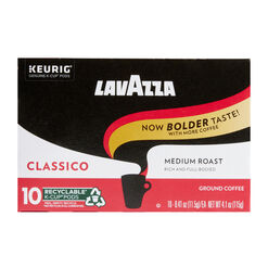 Lavazza Classico Medium Roast K-Cup Coffee Pods 10 Pack