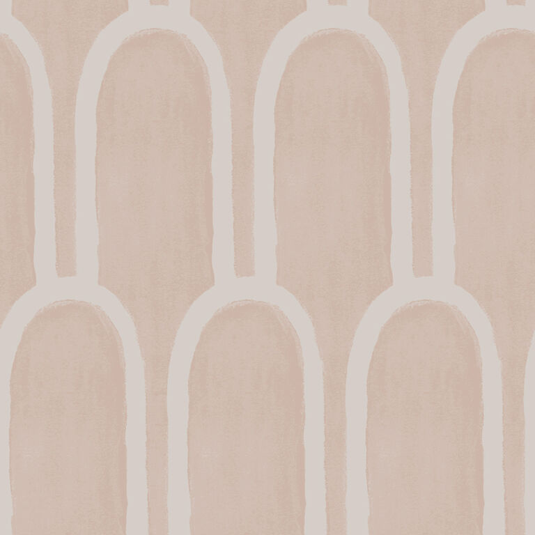 Queen Emma By She She Blush Pink Peel And Stick Wallpaper image number 1